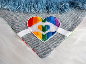 Hundehalstuch - Katzenhalstuch - LGBTQ - Love is Love