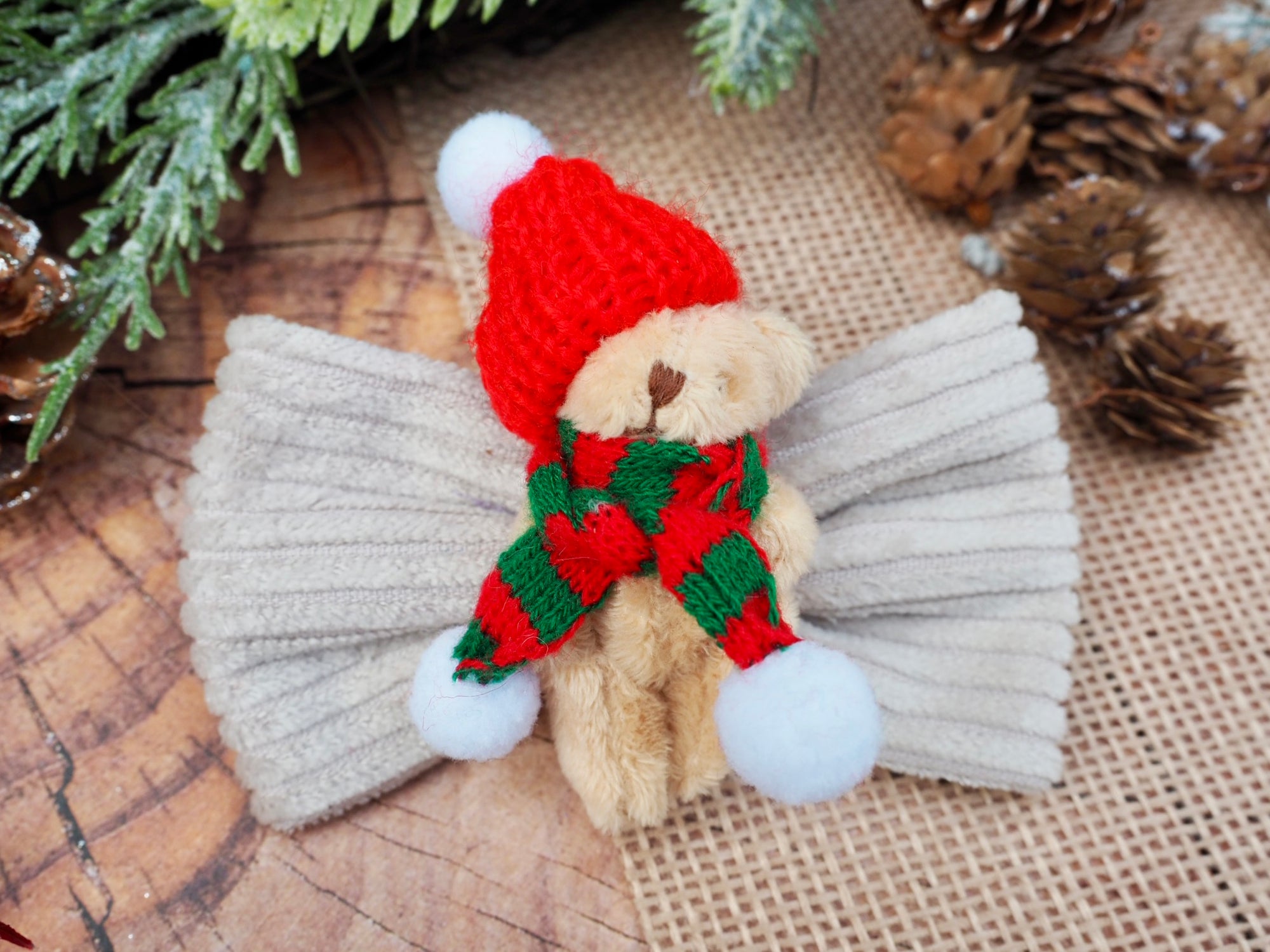 Hundeschleife - Katzenschleife - Weihnachten - The snuggle is real