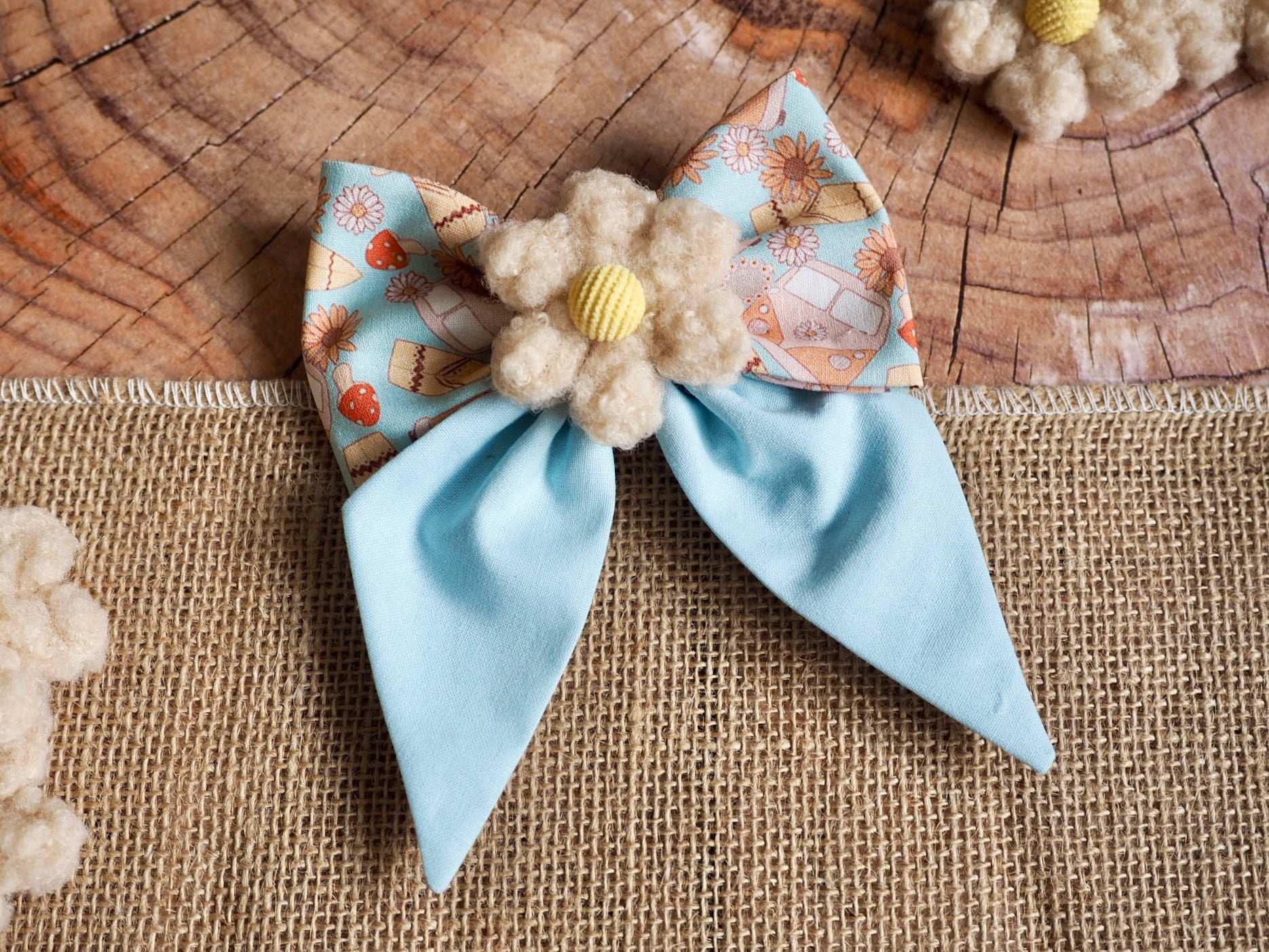 Hundeschleife - Katzenschleife - Blumen - Autumn trip