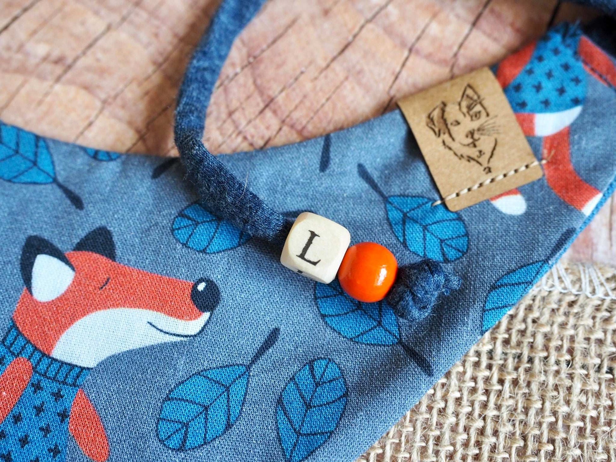 Hundehalstuch - Katzenhalstuch - Fuchs - Fur-tastic Fall