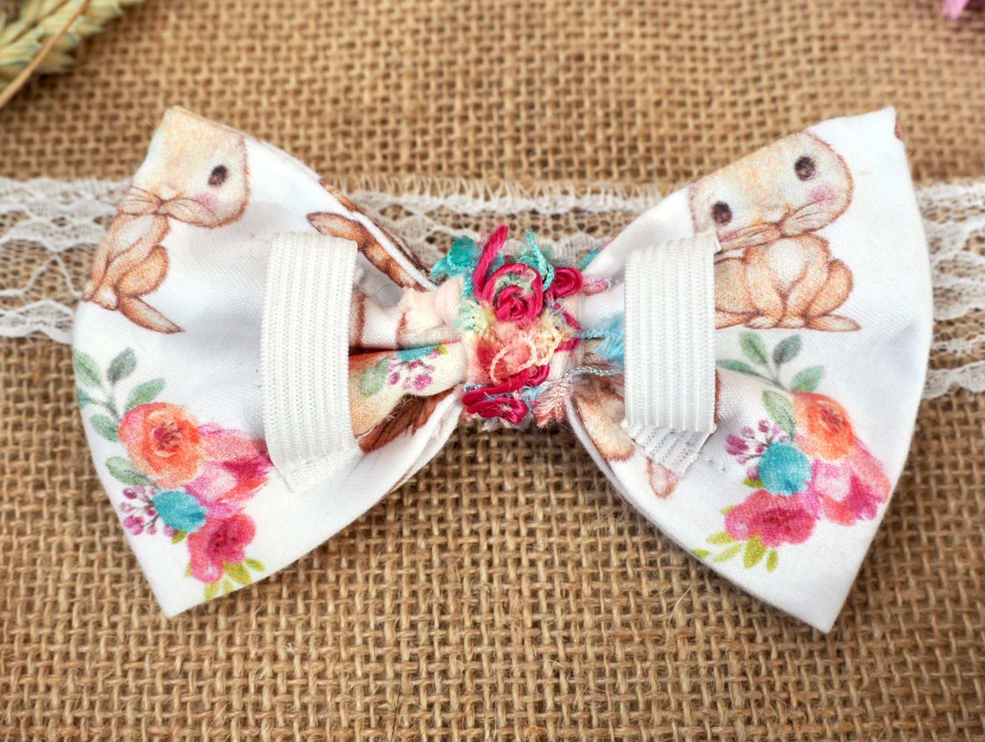 Hundeschleife - Katzenschleife - Ostern - No bunny but you