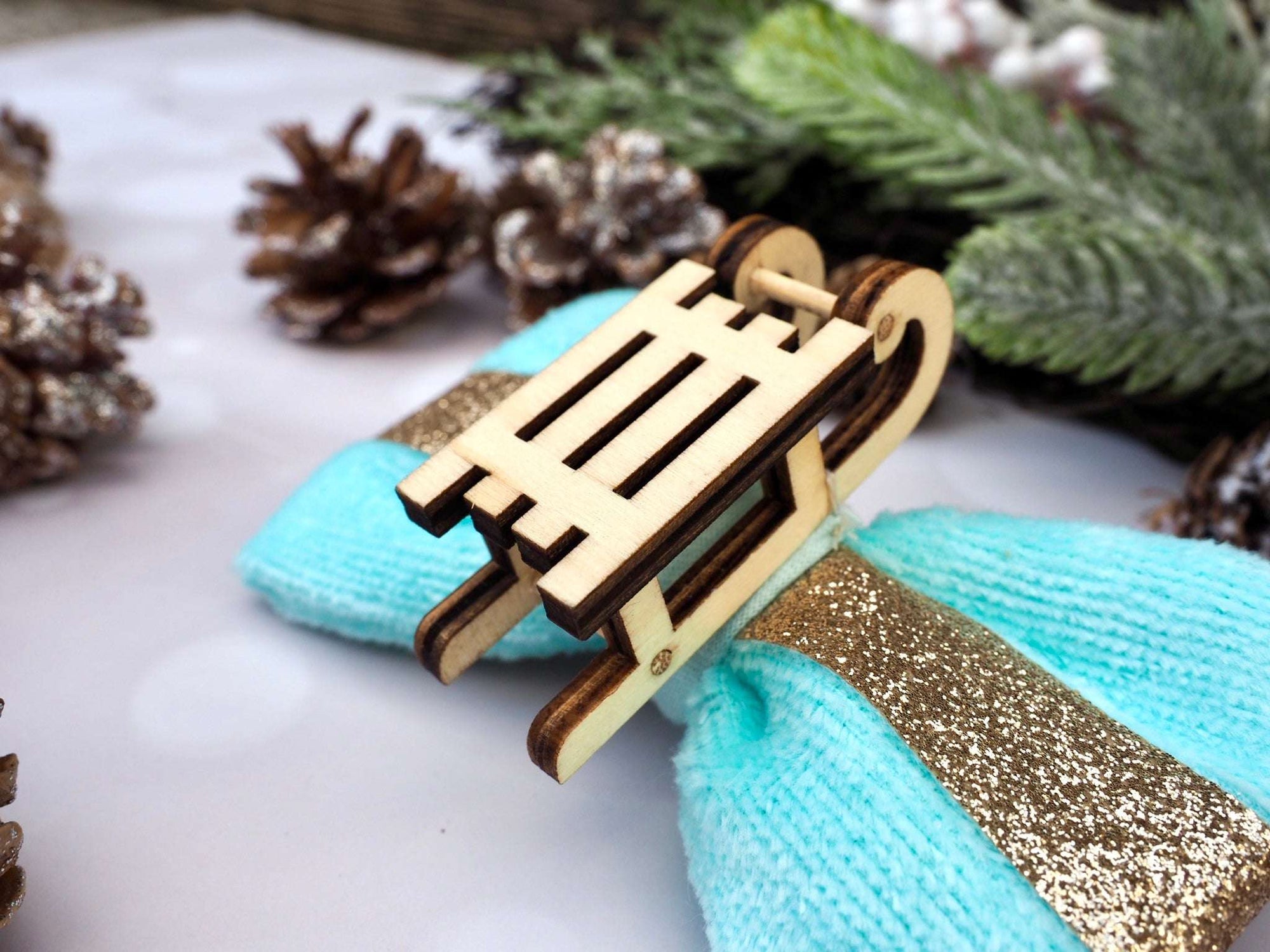 Hundeschleife - Katzenaccessoires - Samt - Never sleigh never