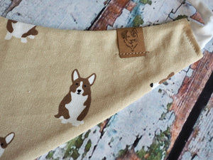 Hundehalstuch - Hundebandana - Jeans - Call me Corgi