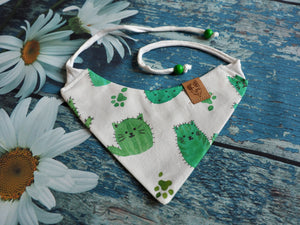 Katzenhalstuch - Katzenaccessoires - Kaktus - Catcus