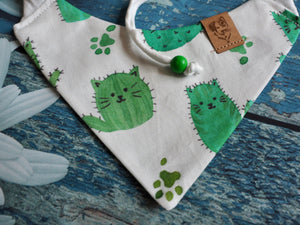 Katzenhalstuch - Katzenaccessoires - Kaktus - Catcus