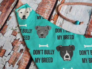 Hundehalstuch - Hundebandana - Staffordshire - Don't bully my breed