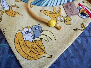 Katzenhalstuch - Katzenaccessoires - Born to be Banana