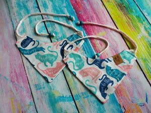 Katzenhalstuch - Katzenaccessoires - Herz - Meowtivate me