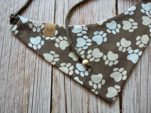 Hundehalstuch - Hundebandana - Jeans - Beagle in blue