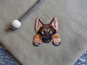 Hundehalstuch - Hundebandana - Schäferhund - I'm all ears
