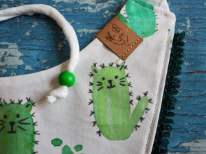Katzenhalstuch - Katzenaccessoires - Kaktus - Catcus